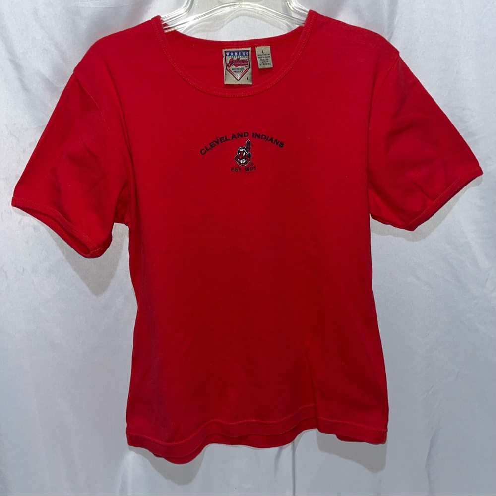 Cleveland Indians Red Women's T-Shirt